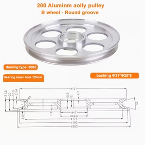 D200 <b>Storage</b> Wire Pulley With Bearing 6005 - Product Image 3