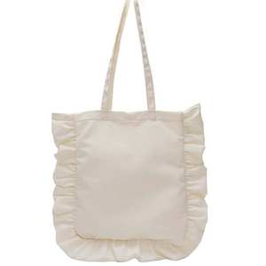 กระเป๋าสะพายข้างผู้หญิงแบบพกพาขายดี กระเป๋าถือทรงจีบคุณภาพสูงสำหรับนักเรียน กระเป๋าถือช้อปปิ้งความจุมาก - Product Image 1