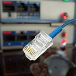 Премиум Cat6 <span class=keywords><strong>RJ45</strong></span> модульные заглушки, совместимые с твердым многожильным UTP 10А, медным контактом, корпус ПК с поддержкой питания - Product Image 6