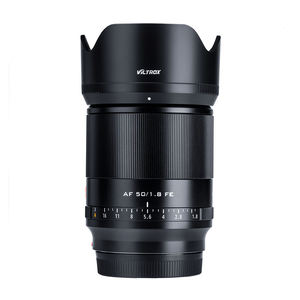 เลนส์ Viltrox AF 50mm F1.8 FE สำหรับกล้องฟูลเฟรม เมาท์ E รุ่น A7II A9II A6300 ของ DF Wholesale  รูรับแสงกว้าง 9 ใบมีด - Product Image 1