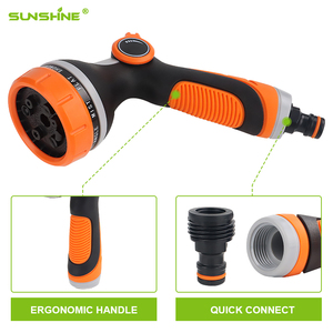 SUNSHINE 10-Fonction Cadran Réglable Ergonomique Étanche <span class=keywords><strong>Arrosage</strong></span> <span class=keywords><strong>Pistolet</strong></span> <span class=keywords><strong>Arrosage</strong></span> Tuyau D'<span class=keywords><strong>arrosage</strong></span> Buse Pouce Contrôle Jardin Pistolets À Eau - Product Image 4