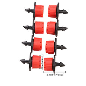 Buse de micro-pulvérisation <span class=keywords><strong>réglable</strong></span> <span class=keywords><strong>goutteur</strong></span> petit chaperon rouge arbre fruitier tuyau d'irrigation goutte à goutte outil d'arrosage et d'irrigation - Product Image 2