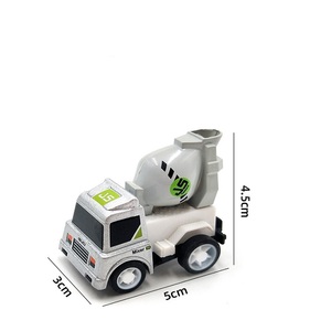 Ensemble de 8 véhicules de transport miniatures en métal moulé sous pression, colorés, de 5 cm, avec fonction de recul, <span class=keywords><strong>pour</strong></span> enfants de 3 ans et plus - Product Image 3