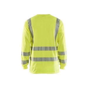 BLAKLADER-T-shirt à manches longues UV haute visibilité 338510133300XXXL Jaune-EAN 7330509523988 HI-VIS WORKWEAR - Product Image 2