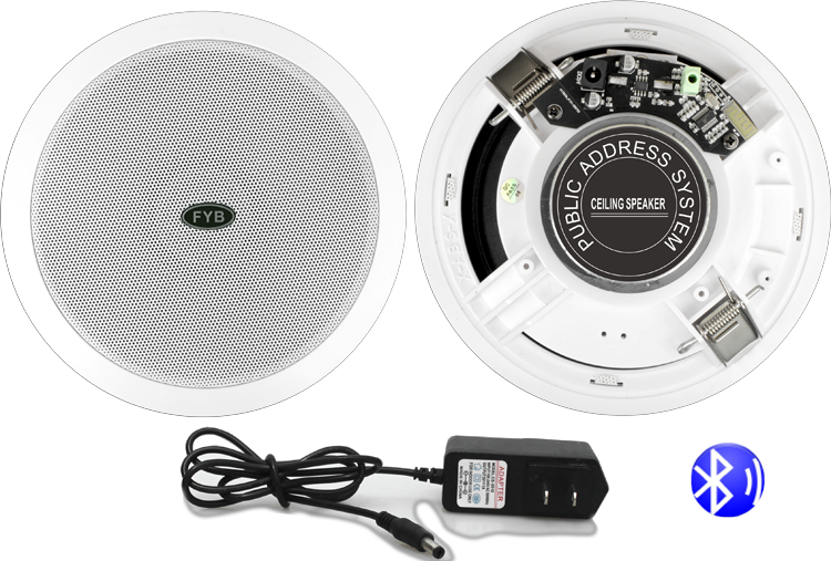 OEM Factory Bluetooth Ceiling Speaker 6Inch 2 Channel 8 Ohm Speaker Hifi Home Bluetooth in Ceiling Speakers Loudspeaker · image 4