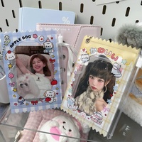 Kantong Permen Transparan Custom Kpop, Kantong Zipper PVC Kpop, Tempat Kartu Foto, Hadiah Acara, Liontin Shaker Custom, Kantong Zipper Transparan