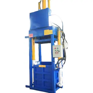 Hydraulic Press Vertical Lifting Box Used Clothing Baler Price