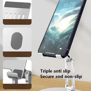 Soporte Magnético para Teléfono, Plegable, Giratorio 360°, de Aleación de Aluminio, Impermeable, con Almohadilla Adhesiva, Ajustable y Flexible - Product Image 2