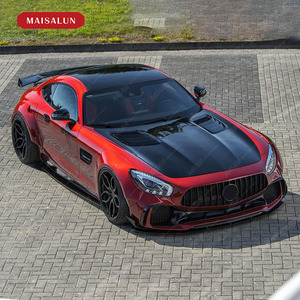 Fibre de carbone <span class=keywords><strong>s</strong></span>èche de haute qualité et artisanale exquise pour Mercedes Benz <span class=keywords><strong>AMG</strong></span> <span class=keywords><strong>GT</strong></span>/GTS mise à niveau vers le <span class=keywords><strong>s</strong></span>éparateur de style P - Product Image 4