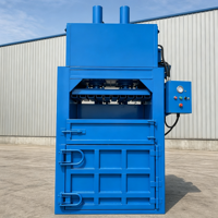 Presse à balles hydraulique verticale personnalisée haute pression pour carton usagé et plastique – Compacteur de déchets