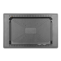 PC industriel tout-en-un 15,6'' intégré, entièrement en aluminium, IP65, étanche à l'avant, avec écran tactile résistif, système d'exploitation Linux, sans ventilateur, 1920x1080