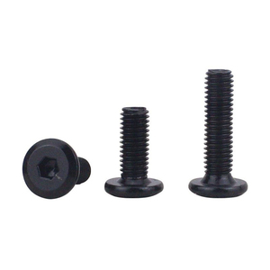 M3 M4 M5 M6 M8 Black Stainless Steel 304 Connector Allen Bolts <b>Screws</b> Beveled Flat Head Socket Hex Drive Bolts for Furniture - Product Image 6