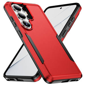 Coque de téléphone hybride PC TPU ultra résistante avec découpe précise pour Samsung Galaxy S26 Edge/S26 Pro/S26 Ultra - Product Image 1