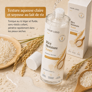 Tónico Hidratante Suave, Prepara la Piel Seca y Sensible, Fortalece la Barrera Cutánea, Retiene la Humedad, Sin Fragancia, Ceramida, Tónico Hidratante de Arroz - Product Image 6