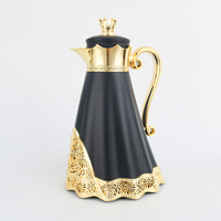 Cafetera de estilo árabe vintage de la mejor calidad, nuevo frasco de vacío popular con revestimiento de vidrio para ollas para regalos