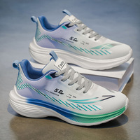 Chaussures de course décontractées pour hommes, printemps, haute qualité, polyvalentes, semelle souple, ultra légères, antidérapantes, résistantes à l'usure, baskets de sport