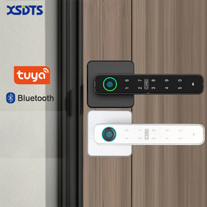 Xsdts F3-S vân tay khóa cửa thông minh kỹ thuật số Keyless nhập tuya ứng dụng điều khiển vuông xử lý điện chốt chết cho nhà - Product Image 1
