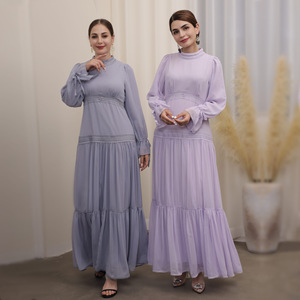Manufacturer Islamic Clothing Muslim Women Long Dress Lady New <strong>Model</strong> <strong>Abaya</strong> in Dubai Plain <strong>Abaya</strong> Women - Product Image 2