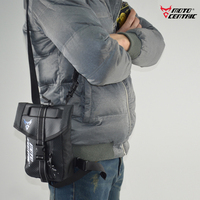 Untuk MOTOCENTRIC tas kaki kanvas besar kasual dompet sepeda dompet sabuk ponsel kantong multi-guna tas sadel bagasi sepeda motor