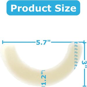 Pansement adhésif élastique hydrocolloïde pour renforcement de la base du sac d'ostomie, pansement hydrocolloïde pour éviter le retrait des bords, élastique - Product Image 2