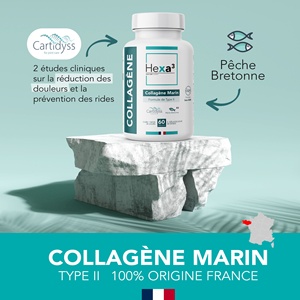 Caja de Píldoras de Marca Blanca con Extracto Herbal, 60 Cápsulas, Suplemento de Colágeno Marino, Origen Francia - Product Image 3