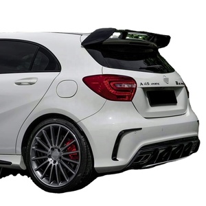 Diffusore posteriore in vendita diretta dalla fabbrica con punta di scarico per <span class=keywords><strong>Mercedes</strong></span> Benz A45 <span class=keywords><strong>AMG</strong></span> una <span class=keywords><strong>classe</strong></span> W176 - Product Image 5