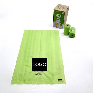 Custom Stickers 15pcs/rolls OEM/ODM Disposable Biodegradable Custom Dog Poop Bags - Product Image 6