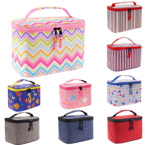 Sac à déjeuner isotherme imprimé XH 6,5 L avec fermeture éclair, pliable et portable, motif dessin animé pour étudiants, idéal pour l'école des enfants - Product Image 4