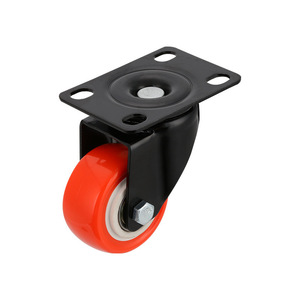 Orange Pp Swivel <b>Caster</b> <b>Wheel</b> 2 Inch Ball Bearing Silent Operation Furniture Industrial Use - Product Image 4