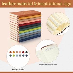 New Design A3 Spiral PU Leather Address <b>Book</b> High-end Company Souvenir for Promotion - Product Image 3