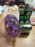   Mainan Squishy Halloween Desain Labu dan Laba-laba Transparan yang Menyala, Slow Rebound, Pereda Stres, Mainan Fidget untuk Unisex Usia 14+
