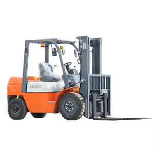 משלוח חינם מלגזה 3.5 טון באופן מלא הידראולי 4Wd מנוע דיזל מלגזה לשימוש מיכל - Product Image 1