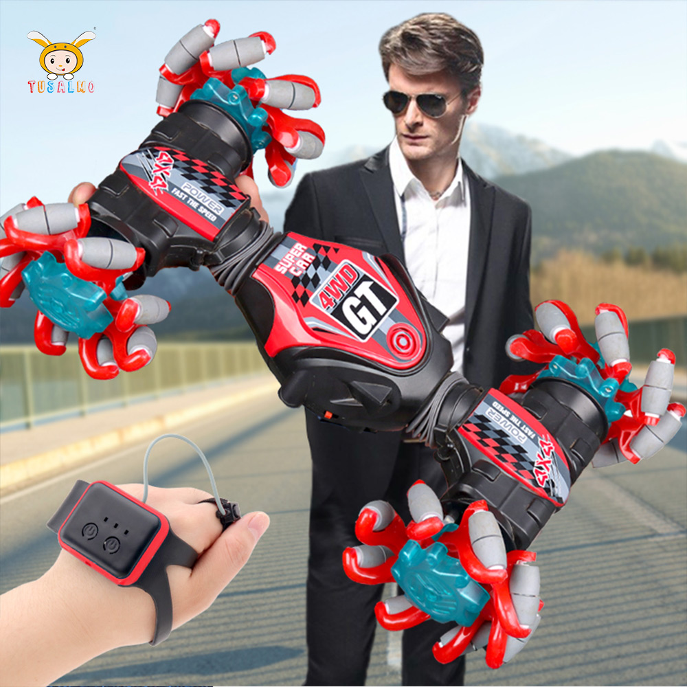 Детский Электрический лучший подарок Tusalmo для детей, катающийся на машине с дистанционным управлением и функцией дрифта