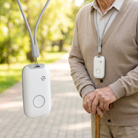 Localizador GPS Personal 4G LTE al por Mayor con Detección de Caídas, Colgante para Personas Mayores, Dispositivo de Alerta Médica de Emergencia SOS, Resistente al Agua IP67