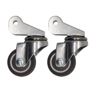 Roulettes pivotantes transparentes en PU à vente chaude, roulettes de déplacement de meubles en TPE - Product Image 1