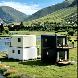 บ้านสำนักงานเคลื่อนที่แบบตู้คอนเทนเนอร์ ห้องพักคนงาน ทนไฟ โครงสร้างเหล็กเบา ห้องกิจกรรม ประกอบง่าย รวดเร็ว รุ่น LCL รับประกัน 5+ ปี - Product Image 2