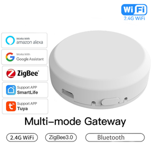 Tuya ZigBee Smart Home Gateway WLAN-<span class=keywords><strong>Hub</strong></span> mit Stromversorgung PC-Material App-Steuerung 10A Max Multi-Modus für Hotelnutzung - Product Image 1