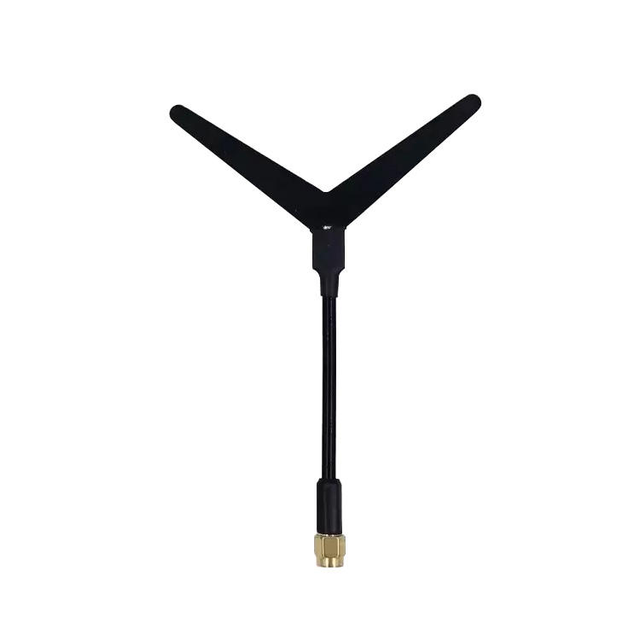 1.2-3.7G Y-shaped signal Amplifier Antenna, Remote Image Transmission Drone Antenna, with 100mm RG141 Cable and SMA Connector