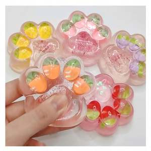 Juguete Antiestrés de Material TPR Ultra Suave, Colección de Juguetes Blandos con Forma de Garra de Gato, Multicolor, Kawaii, Bola Mochi, Sensorial, para Aliviar el Estrés - Product Image 4