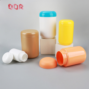 Pot en plastique HDPE 300ml 550ml 750ml 1000ml 1200ml 10oz 20oz 40oz pour poudre protéinée, idéal pour le stockage de la nutrition sportive - Product Image 1