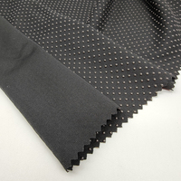 Tissu tricoté en polyester antidérapant, 1 mètre, avec points en PVC, silicone, housse de coussin, tapis pour chaussures, chaussettes, gant