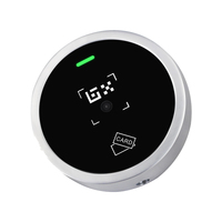Lector de Acceso Todo en Uno con Código QR, RFID de 125kHz/13.56MHz, Combo Wiegand 26-64Bit, RS485, IP66, Carcasa Metálica, Tarjetas EM++, 1-4cm