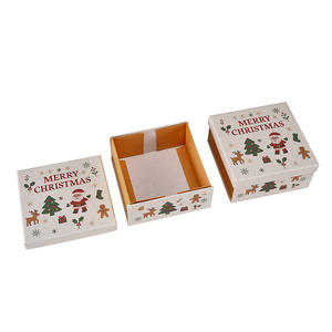 Cajas de Regalo de Navidad Personalizadas, Cajas de Regalo de Dulces Plegables de Papel Especial Colorido para las Fiestas - Product Image 4