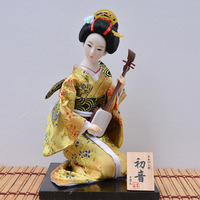Poupées humanoïdes en kimono de 12 pouces en résine congelée, nouveau modèle, décoration de restaurant de cuisine japonaise, décoration d'intérieur