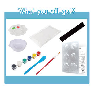 Juguetes de dibujo de colores para niños, pintura de arte 3D, nevera, imán, yeso, bricolaje - Product Image 6