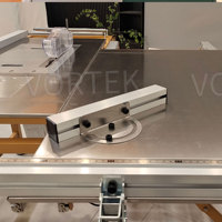 Scie circulaire horizontale portative Vortek Mini pour le travail du bois, coupe à 45/90 degrés, 1200W, aspiration, 220V/110V, garantie 1 an, facile à utiliser