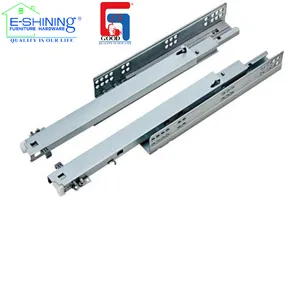 Factory Furniture Accessories Kitchen Rails Extension Soft Closing Telescopic Cabinet Undermount Drawer Channel Slide