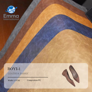 รองเท้าหนังเทียมลายเม็ดพื้นผิวมาตรฐานยุโรป Sheep PU สำหรับผู้ชายและผู้หญิง รุ่นใหม่ BOYI-1 - Product Image 1