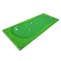 Fabricant de sources Tapis d'entraînement de golf Gazon artificiel Mini Course Golf Putting Tapis d'entraînement pour l'extérieur et l'intérieur