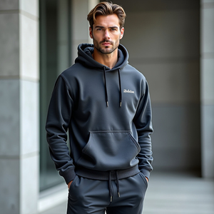 Sudadera con Capucha Unisex de Algodón Transpirable y Ecológica para Otoño/Invierno, Personalizable con Logotipo, de Alta Calidad - Product Image 4